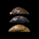 Stone Age Knapped Bifacial Flint Knife Collection