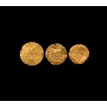 Byzantine Gold Repousse Disc Collection