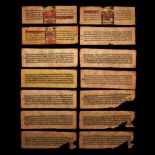 Nepalese Buddhist Manuscript