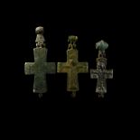 Byzantine Reliquary Cross Pendant Collection