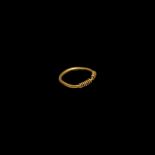 Viking Gold Twisted Ring