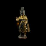 Rare and Important Chinese Royal Jin Bodhisattva Maitreya