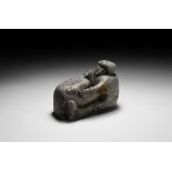 Inuit Carving with Figure and Seal
