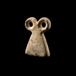 Mesopotamian Marble Eye Idol