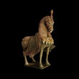 Chinese Northern Wei Caparisoned Horse