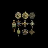 Roman Enamelled Brooch Collection