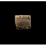 Sumerian Pictographic Tablet