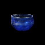 Roman Dark Blue Glass Bowl