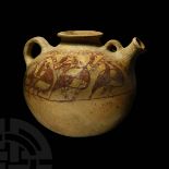 Large Tepe Sialk Vessel with Birds