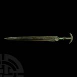 Luristan Sword With Crescentic Pommel