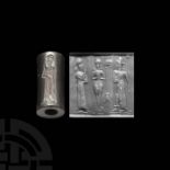 Babylonian FIgural Cylinder Seal