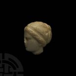 Hellenistic Marble Head of Temis