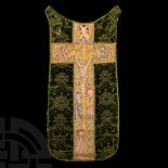 Medieval Chasuble with Scenes of the Crucifixion