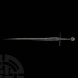 Western Medieval Hand-and-a-Half Sword