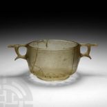 Large Roman Glass Skyphos