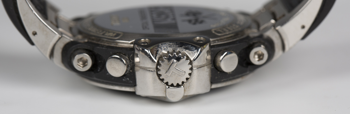 A Tissot Nascar special edition gentleman's chronograph wristwatch, the signed dial detailed 'Tissot - Image 5 of 8