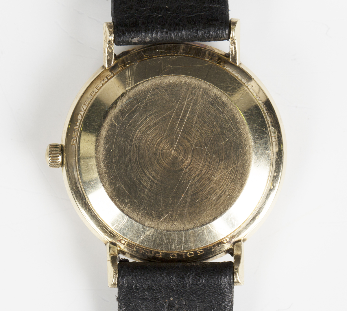 A Longines Automatic 5-star Admiral gilt metal cased gentleman doctor's wristwatch, the signed - Image 7 of 7