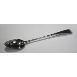 A George III silver Old English pattern gravy spoon, London 1793 by Peter & Ann Bateman, weight