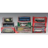 Twenty-five Corgi The Original Omnibus Company buses, coaches and double-decker buses in various