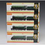 A set of four Hornby DCC Ready gauge OO limited edition locomotives and tenders commemorating the