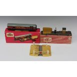 A Hornby Dublo two-rail T.P.O. mail van set, boxed with instructions, and a No. 2475 T.P.O. line