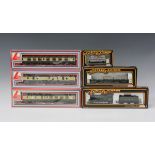 A collection of gauge OO railway items, including a Lima 4-6-0 locomotive 'King George V 6000', five