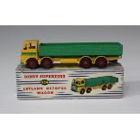 A Dinky Supertoys No. 934 Leyland Octopus wagon, finished in yellow and green with red wheels, boxed