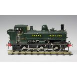 An Aster Hobby gauge 1 live steam spirit fired pannier tank locomotive 5764, finished in Great