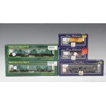 A small collection of Lima gauge OO railway items, comprising a Class 20042 diesel locomotive, two