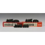 A Wills Finecast gauge OO kit-built 0-6-0 locomotive and tender GWR, boxed, and two other
