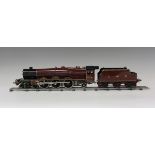 A Hornby gauge O 20 volt 4-6-2 locomotive 6201 'Princess Elizabeth' and tender, finished in LMS