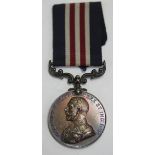 A First World War period Military Medal, George V issue, to '119639 Gnr: W.Hannington. R.G.A.' (