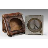 A First World War period German artillery compass by A. Meissner, No 2505, Berlin, with original