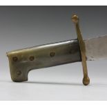 A Second World War period 'Legitimus' Bowie style knife by Collins & Co, Hartford, Connecticut,