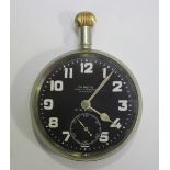 A First World War period Zenith Mark V cockpit pocket watch, the signed movement numbered '2320606',