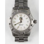A Tag Heuer Professional 200 Metres Quartz stainless steel cased gentleman's bracelet wristwatch,