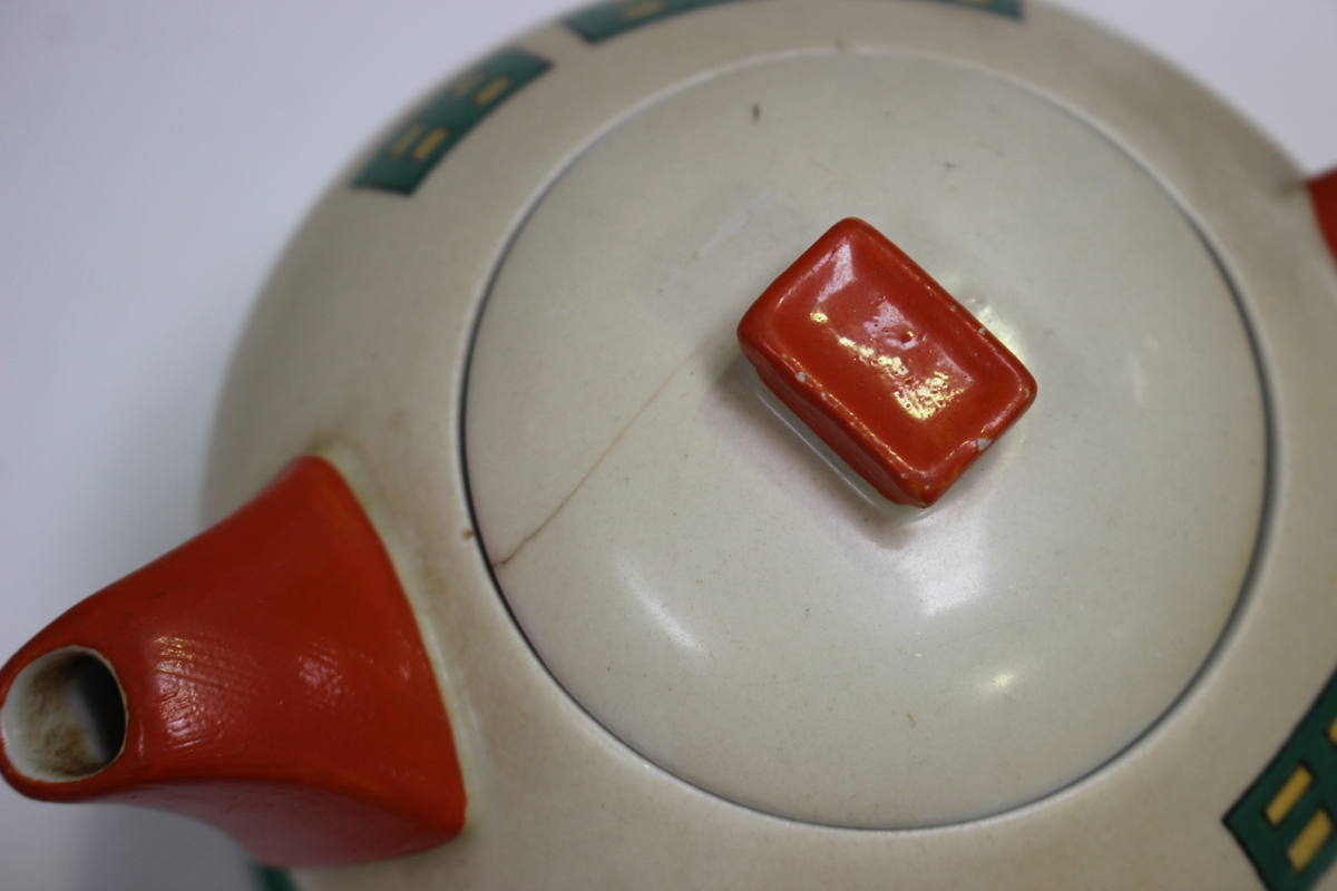 A Shelley Boo Boo three-piece nursery tea set, 1930s, designed by Mabel Lucie Attwell, comprising - Image 5 of 5