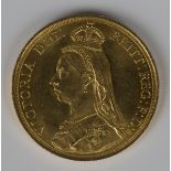 A Victoria Jubilee Head two pounds piece 1887.Buyer’s Premium 29.4% (including VAT @ 20%) of the
