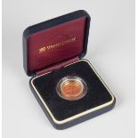A Westminster Mint Queen Elizabeth II Isle of Man gold 1/5 crown 1995, commemorating Aircraft of