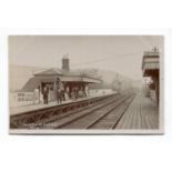 A photographic postcard of Boxhill Railway Station in Surrey.Buyer’s Premium 29.4% (including