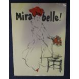 CHARLES MOZLEY. A 'Mirabelle!' calendar for 1985 containing 12 lithographic prints by Mozley, 64cm x