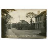 A collection of approximately 68 postcards of Burgess Hill, Sussex, including photographic postcards