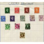 An accumulation of world stamps in six albums and loose in packets, including Great Britain, British