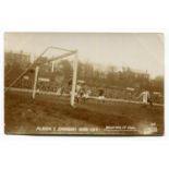 A collection of 18 photographic postcards relating to Brighton and Hove Albion Football Club,