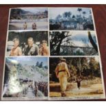 MOVIES. A quantity of lobby cards or front of house cards, including The Bridge Over the River Kwai,