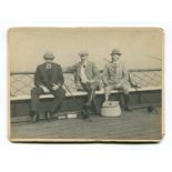 PHOTOGRAPHS. A collection of ten photographs of fishing interest, most early 20th century.Buyer’s