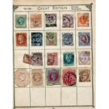 A Lincoln and Triumph album containing world stamps with Great Britain, British Commonweath,