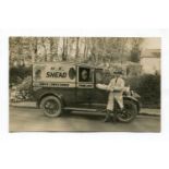 A group of 3 postcards of commercial vehicles, comprising photographic postcard of S.G. Godwin of