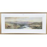 William Widgery - 'On the Lyd' (Dartmoor Scene), 19th century watercolour, signed recto, titled