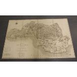 John Cary and George Yates - 'A Map of the County of Glamorgan from an Actual Survey made by